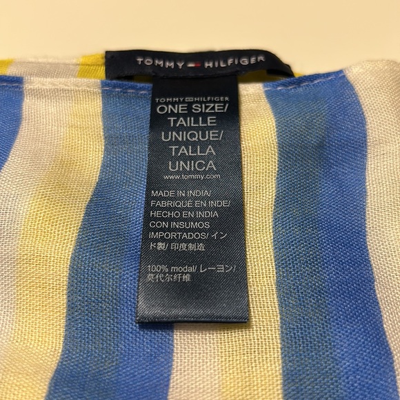 Tommy Hilfiger Multicolor Scarf Wrap - Picture 5 of 5